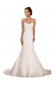 Ivory Mermaid Sweetheart Chapel Train Sexy Wedding Dress York