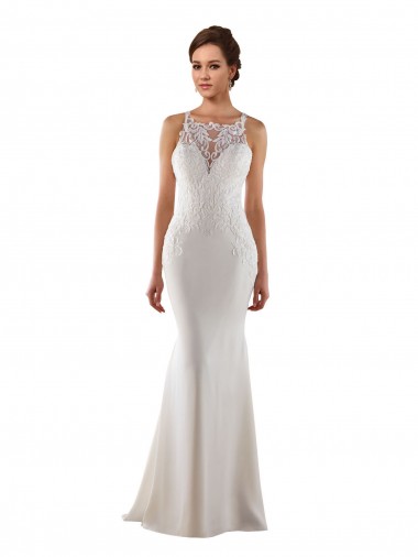 Ivory Mermaid Sweetheart Sweep Train Modern Wedding Dress York