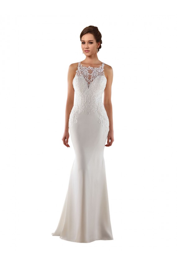 Ivory Mermaid Sweetheart Sweep Train Modern Wedding Dress York