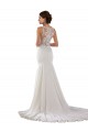 Ivory Mermaid Sweetheart Sweep Train Modern Wedding Dress York