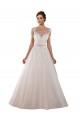 Keyhole Back Ivory Ball Gown Sweetheart Chapel Train Wedding Dress York