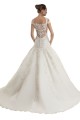 Ivory Mermaid Off the Shoulder Sweep Train Wedding Dress York
