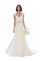 White Mermaid Off the Shoulder Chapel Train Beach Wedding Dress York