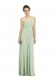 Sage A-Line Sweetheart Long Bridesmaid Dress York