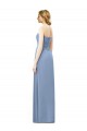 Dusty Blue A-Line Strapless Long Formal Dresses / Bridesmaid Dresses York