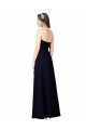 Dark Navy A-Line Sweetheart Long Formal Dress / Bridesmaid Dress York