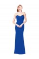 Royal Blue A-Line Sweetheart Long Bridesmaid Dress / Evening Gowns York