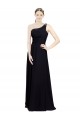 Black A-Line Sweetheart Long Bridesmaid Dresses York