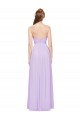 Lilac A-Line Strapless Long Evening Dress / Bridesmaid Dress York