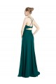 Keyhole Back Hunter A-Line V-Neck Long Bridesmaid Dress / Evening Dress York