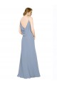 Dusty Blue A-Line Sweetheart Long Bridesmaid Dress / Evening Dress York