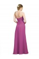 Low Back Wild Berry A-Line Sweetheart Long Bridesmaid Dress York