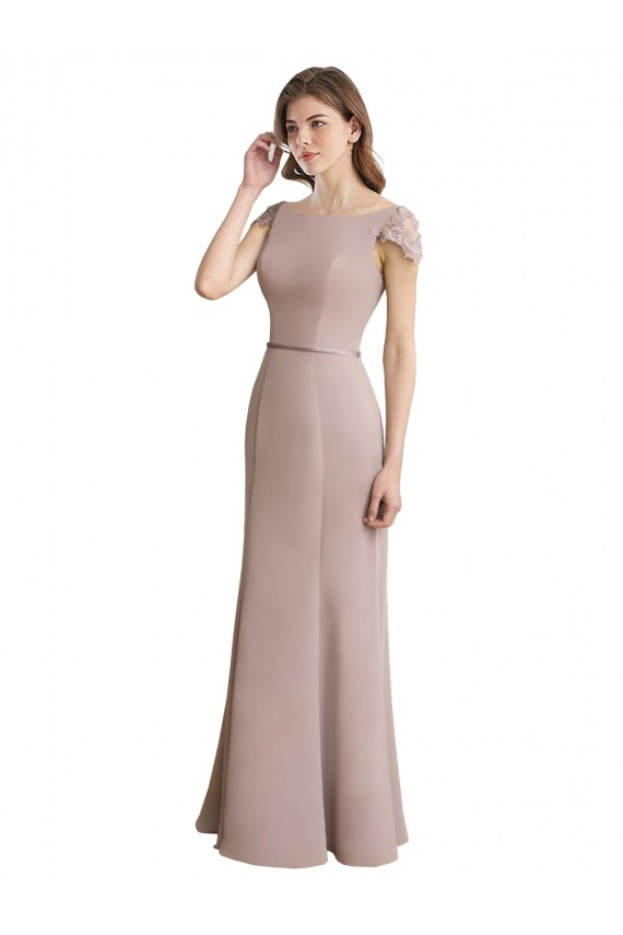 Mermaid High Neck Long Formal Dress / Bridesmaid Dress York