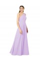Lilac Sheath One Shoulder Long Formal Evening Gown / Bridesmaid Dress York