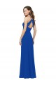 Keyhole Back Royal Blue A-Line V-Neck Long Bridesmaid Dress / Formal Dress York