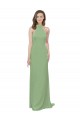 Seagrass A-Line High Neck Long Formal Dress / Bridesmaid Dress York