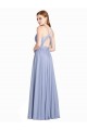 Open Back A-Line Sweetheart Sleeveless Long Bridesmaid Dress / Evening Dress York