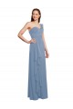 Dusty Blue A-Line Sweetheart Long Formal Dress / Bridesmaid Dress York