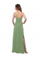 Seagrass A-Line One Shoulder Long Bridesmaid Dress York