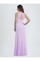 Keyhole Back Lilac A-Line Sweetheart Long Bridesmaid Dress / Formal Dress York