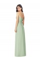Sage Trumpet Strapless Long Bridesmaid Dress York