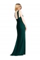 Ever Green Trumpet Halter Neck Long Bridesmaid Dress York