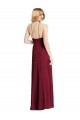 Dark Green A-Line High Neck Long Semi Formal Evening Dress / Bridesmaid Dress York