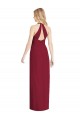 Desert Rose Trumpet V-Neck Long Formal Evening Gown / Bridesmaid Dress York