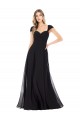 Black A-Line Sweetheart Long Bridesmaid Dress York