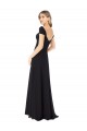 Black A-Line Sweetheart Long Bridesmaid Dress York