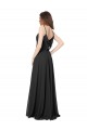 Open Back Black A-Line Sweetheart Long Formal Dress / Bridesmaid Dress York
