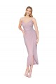 V-Back Primrose Mermaid High Neck Knee Length High Low Evening Gown / Prom Dress / Bridesmaid Dress York