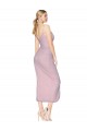 V-Back Primrose Mermaid High Neck Knee Length High Low Evening Gown / Prom Dress / Bridesmaid Dress York