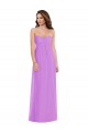 Low Back Violet A-Line Sweetheart Long Semi Formal Evening Dress / Bridesmaid Dress York