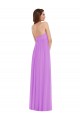 Low Back Violet A-Line Sweetheart Long Semi Formal Evening Dress / Bridesmaid Dress York