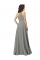 Wisteria A-Line One Shoulder Long Bridesmaid Dress York