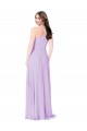 Saffron A-Line V-Neck Long Formal Dress / Bridesmaid Dress York