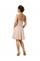 Pink A-Line Sweetheart Knee Length Bridesmaid Dress York