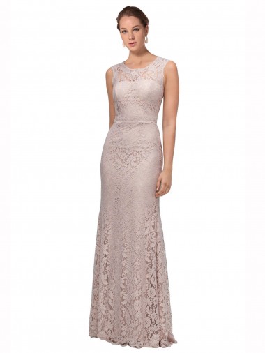 Mermaid Scoop Neck Long Prom Dress / Bridesmaid Dress York