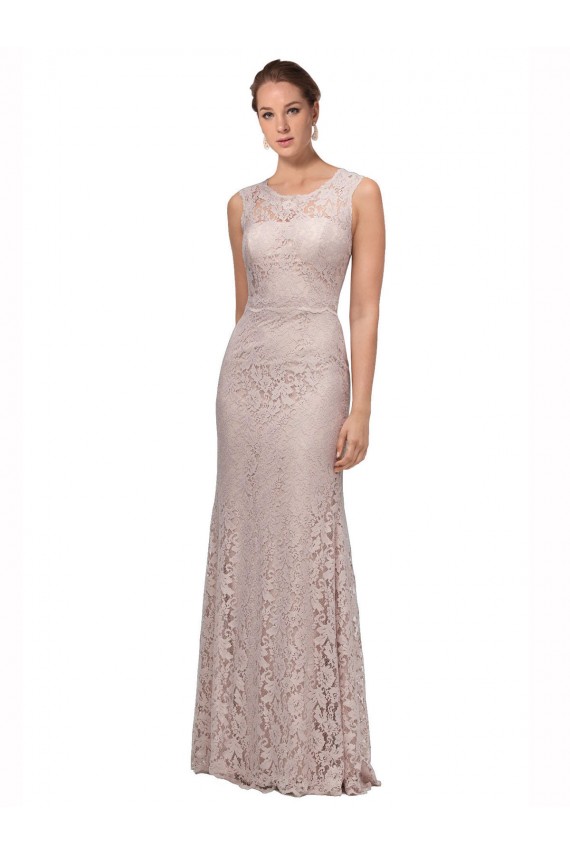 Mermaid Scoop Neck Long Prom Dress / Bridesmaid Dress York