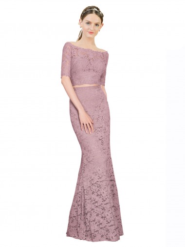 Mermaid Off the Shoulder Long Prom Dress / Bridesmaid Dress York