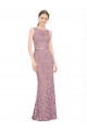 Mermaid Illusion Neck Long Prom Dress / Bridesmaid Dress York