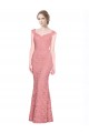 Salmon Mermaid Strapless Long Prom Dress / Bridesmaid Dress York