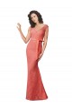 Open Back Mermaid V-Neck Long Bridesmaid Dress York