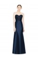 Dark Navy Mermaid Strapless Long Evening Dress / Bridesmaid Dress York