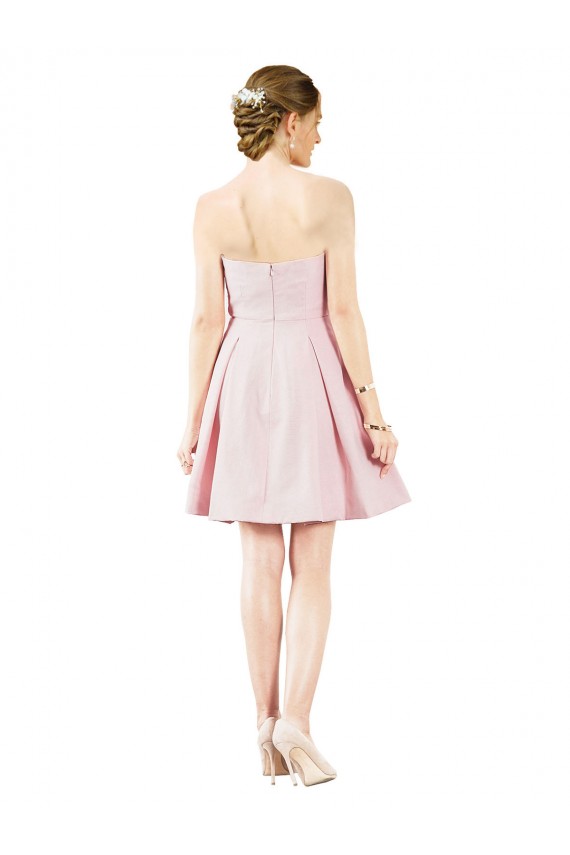 Pink A-Line Sweetheart Knee Length Evening Gown / Bridesmaid Dress York