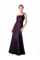 Grape Mermaid One Shoulder Long Prom Dress / Bridesmaid Dress York