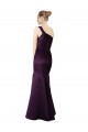 Grape Mermaid One Shoulder Long Prom Dress / Bridesmaid Dress York