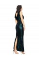Dark Green Mermaid V-Neck Long Bridesmaid Dress / Evening Dress York