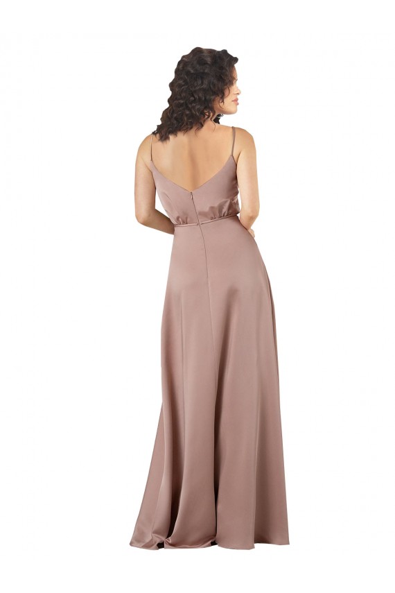Dusty Pink A-Line Sweetheart Long Formal Evening Gown / Bridesmaid Dress York